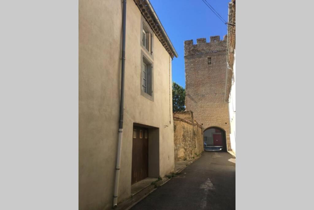 Le Petit Ormeau Attenant A La Tour Du Portail Neuf Lägenhet Laure-Minervois Exteriör bild